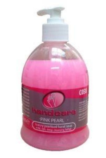 Picture of Selden Pink Luxury Hand Soap (450ml) Pump Bottle