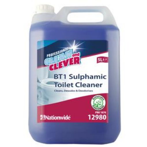 Picture of Clean & Clever BT1 Sulphamic Toilet Cleaner (5lt)