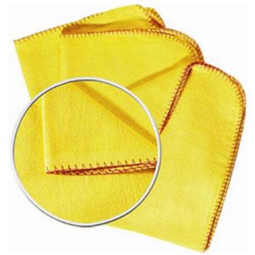 Picture of x10 Standard Duster - Yellow 50x40cm