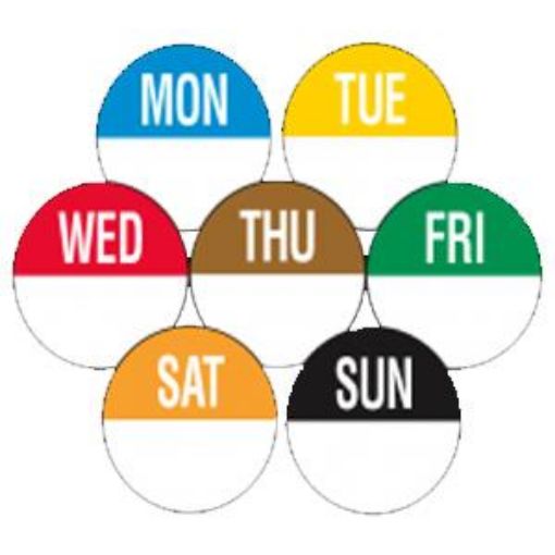 Picture of Round Daydots - Thursday