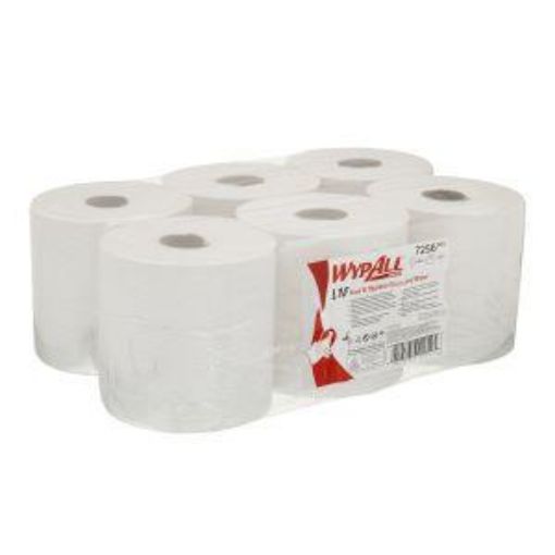 Picture of WypAll Food & Hygiene Wiping Paper L10 Centrefeed 7256