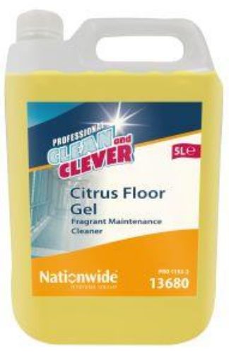 Picture of Clean & Clever Citrus Floor Gel Lemon (5lt)