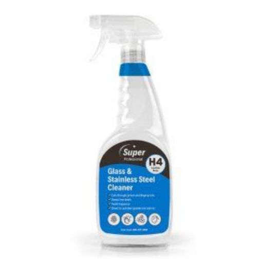 Picture of H4 Glass & Stainless Steel Cleaner (750ml)