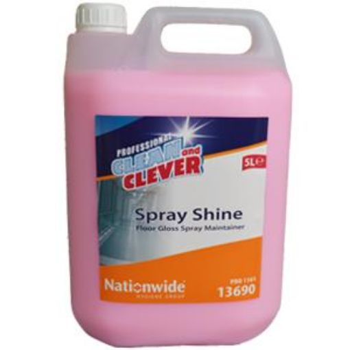 Picture of 2x5lt Clean & Clever Spray Shine Floor Maintainer