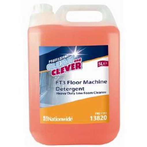 Picture of Clean & Clever FD5 Floor Machine Detergent HDuty (5lt)