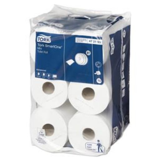 Picture of Tork SmartOne® Mini Toilet Rolls 2ply 12x620sh T9