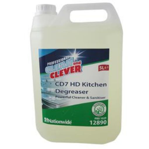 Picture of Clean & Clever CD7 HDuty Kitchen Degreaser (5lt)