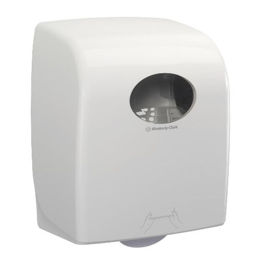 Picture of 7375 Aquarius Rolled Hand Towel Dispenser - White`