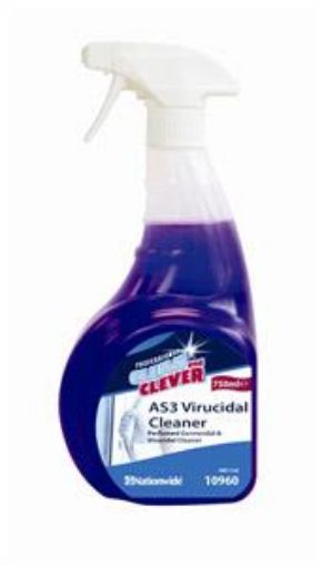 Picture of 6x750ml CLEAN & CLEVER AS3 VIRUCIDAL CLEANER