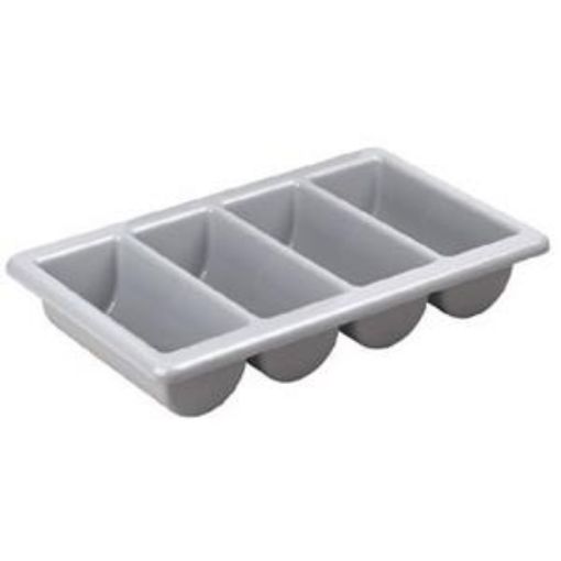 Picture of GREY CUTLERY TRAY - 4 COMPARTMENT