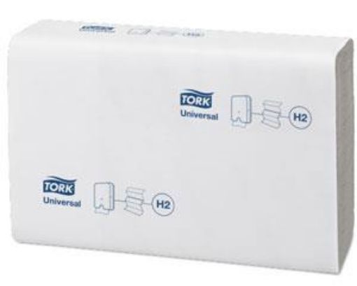 Picture of Tork Xpress 1ply MFold Hand Towels Universal x3000 - White H2 