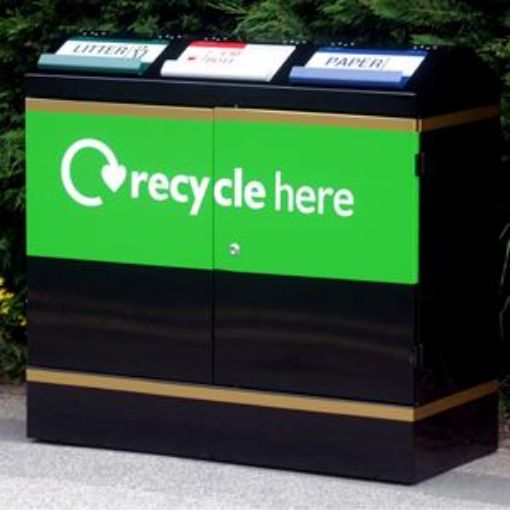 Picture of 300lt Terrace Recycling Bin