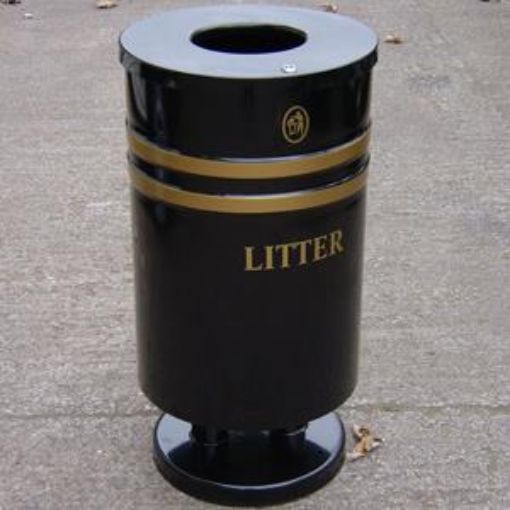 Picture of 90lt Grenadier Free Standing Litter Bin