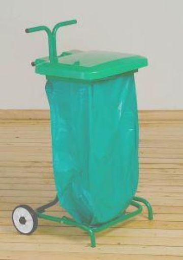 Picture of STIK SEMI-MOBILE SACKHOLDER - GREEN