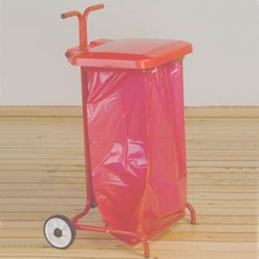 Picture of STIK SEMI-MOBILE SACK HOLDER - RED