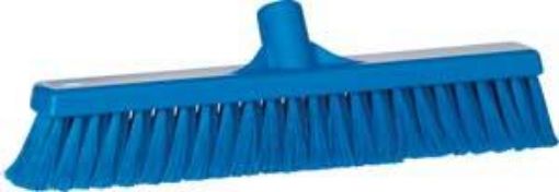 Picture of 41cm/ 16"  Vikan Platform Soft/Split Broom - Blue