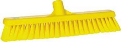 Picture of 41cm/ 16" Vikan Soft Platform Brush - Yellow