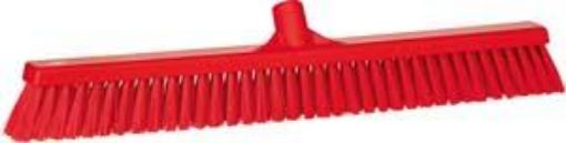 Picture of 24" VIKAN PLATFORM BRUSH STIFF/SOFT - RED