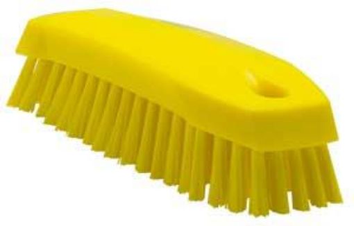 Picture of 7" VIKAN SCRUB BRUSH MEDIUM - YELLOW