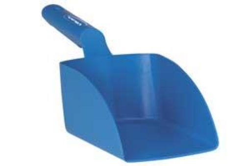 Picture of 1lt Shatterproof Poly Scoop 35x10cm - Blue