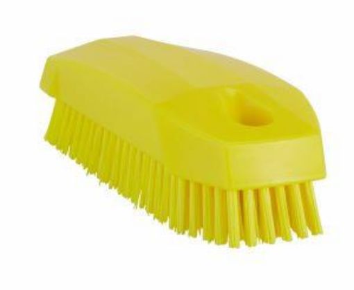 Picture of VIKAN NYLON NAIL BRUSH - YELLOW