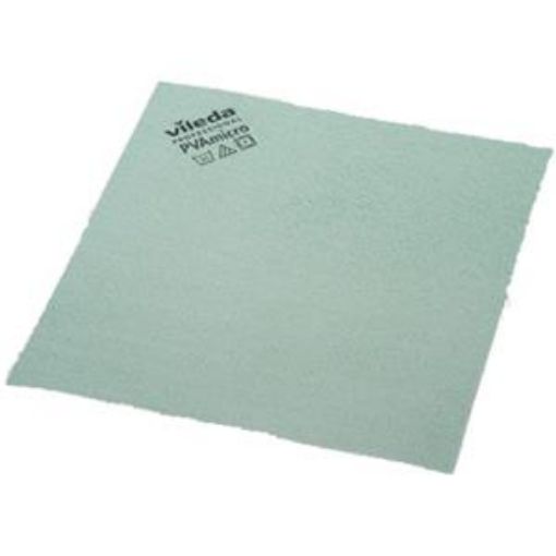 Picture of Vileda PVA Microfibre Cloth 38x35cm - Green