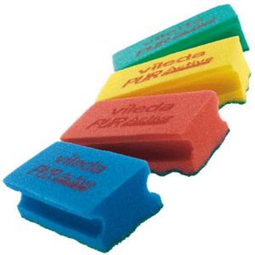 Picture of VILEDA PURACTIVE SCOURER - GREEN