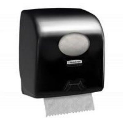 Picture of 7376 AQUARIUS ROLLED HAND TOWEL DISPENSER - BLACK