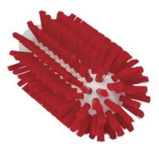 Picture of 63mm Ø  Vikan Pipe Cleaning Brush f/handle Stiff - Red