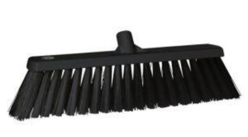 Picture of 18" VIKAN PLATFORM BRUSH STIFF - BLACK