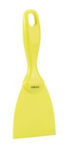 Picture of 3" VIKAN POLYPROPYLENE HAND SCRAPER- YELLOW