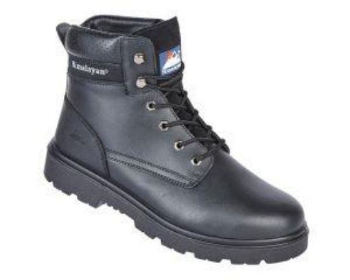 Picture of Himalyan Leather Ankle Safety Boot S3 - Black Size 3 