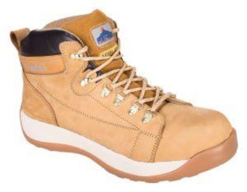 Picture of Steelite Mid Cut Nubuck Safet Boot  SB HRO - Honey Size 4