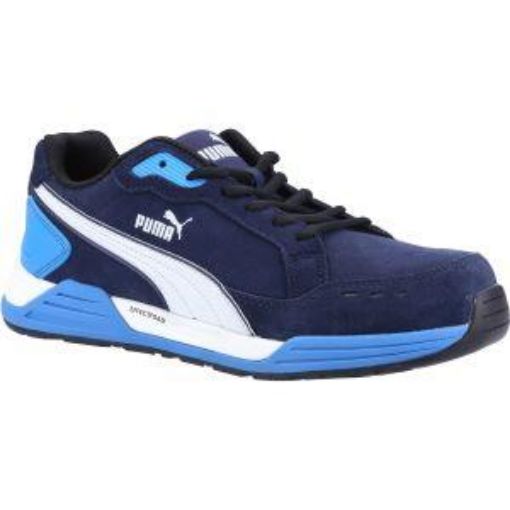 Picture of Puma Airtwist Low Safety Trainer Metal Free & ESD - Blue Size 7