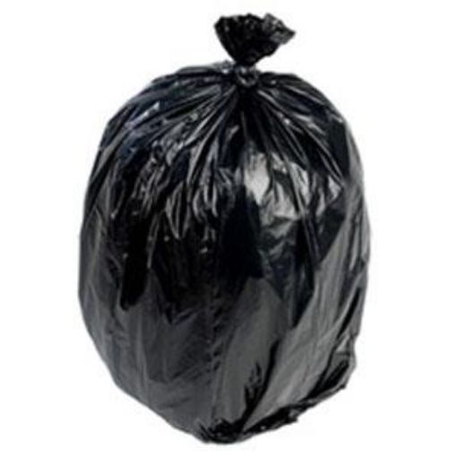 Picture of x200 Black Sacks M/Duty 18x29x33" CHSA 5kg 457x737x965mm