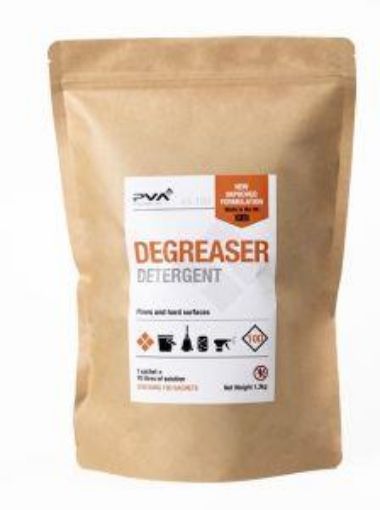 Picture of 1x100 PVA Soluble Hard Surface Degreaser Sachets 10lt buckets