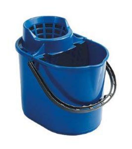 Picture of 12lt Deluxe Mop Bucket - Blue