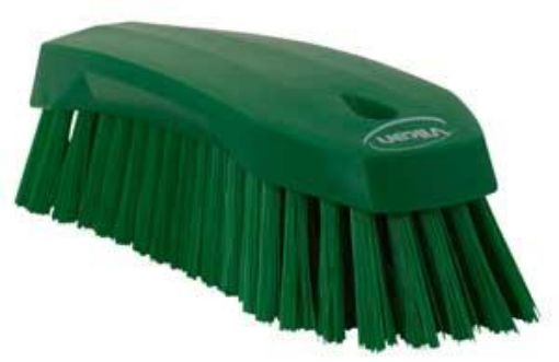 Picture of 20cm/ 7.5" Vikan Hand Scrub Brush Hard - Green