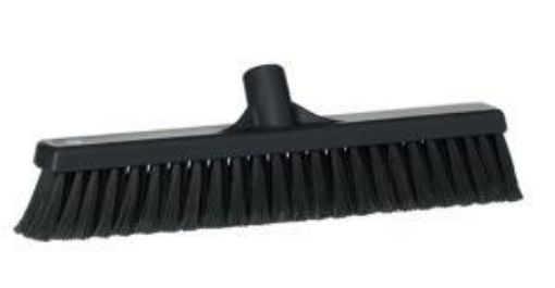 Picture of 41cm/ 16"  Vikan Platform Soft/Split Broom - Black