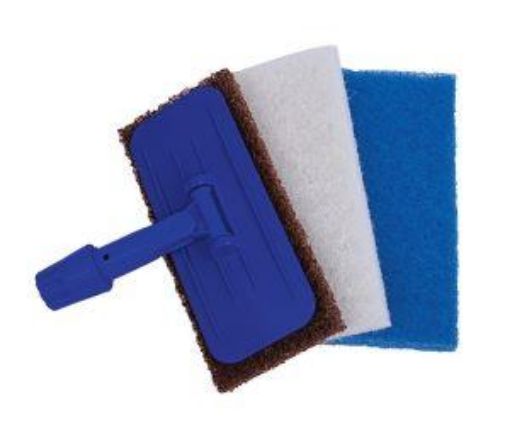 Picture of Octopus Floor Tool Starter Kit - ( Floor Tool & 3 Pads, Brown, Blue, White)