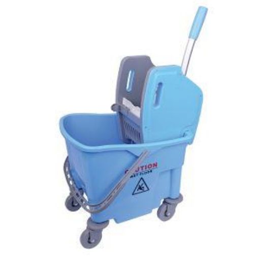 Picture of 25lt Buffalo Kentucky Bucket + Plastic Wringer - Blue