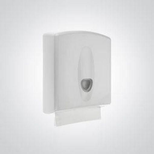 Picture of Large CFold IFold Hand Towel Dispenser - White 