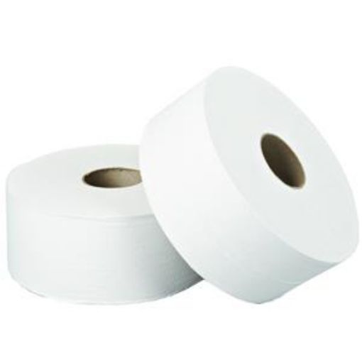 Picture of Leonardo 2ply Twin Jumbo Toilet Rolls 6x325m