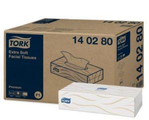 Picture of Tork Extra Soft 2ply Facial Tissues 30x100s F1