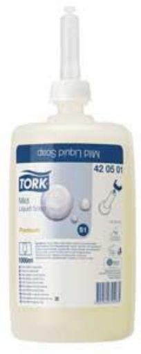 Picture of 6x1lt Tork Mild White Liquid Soap S1