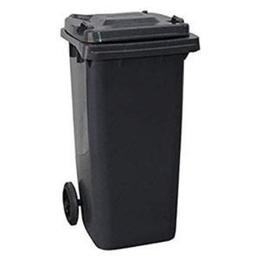 Picture of 120lt WHEELED BIN PLASTIC - GREY