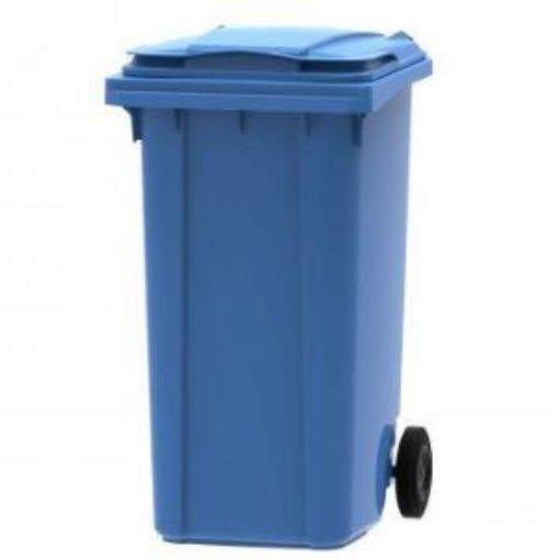 Picture of 240lt WHEELED BIN PLASTIC - BLUE