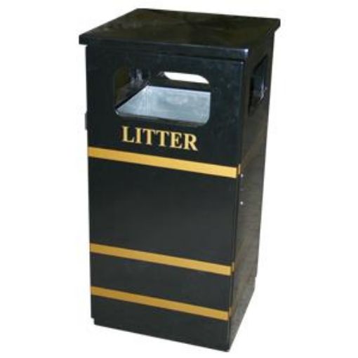 Picture of 110lt HERALD  BIN FLAT  LID