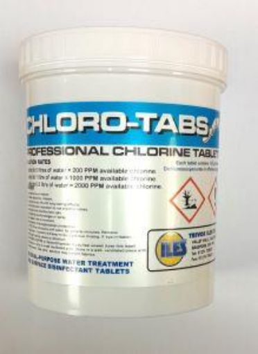 Picture of Chloro-Tabs Chlorine Tablets  - Tub