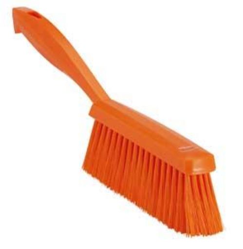 Picture of 33cm/ 13" Vikan Hand Brush Soft - Orange